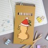 Azeeda 12 x 'Christmas Puppy' Long 178mm Coloured Pencils/Pencil Set
