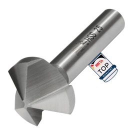 AM-Zerspanungstechnik Countersink Metal Diameter 6.3-25 mm with Angle 60°, 90°, 120° | Countersink | Deburring Countersink - 120°, 10.4 mm