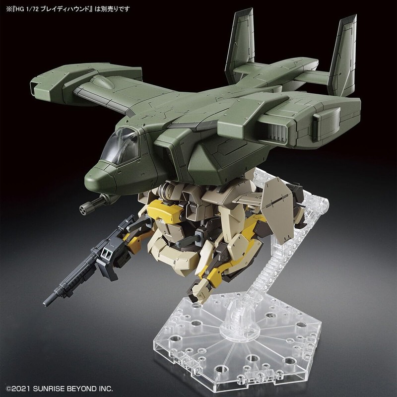 HG Boundary Battlers V-33 Stoke Carrier, 1/72 Scale, Color-Coded Plastic