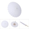 Handmade Oiled Paper Umbrella, White Paper Parasol Umbrella Small White