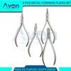 Metal Forming Kit of 4 Pliers | Wire Bending, for
