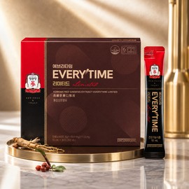 Cheong Kwan Jang Park Bo-gum Red Ginseng Extract Everytime Limited Red Ginseng Extract Extract Red Ginseng Stick Soft 30 Packets / 정관장 박보검 홍삼정 에브리타임 리미티드 홍삼진액 엑기스 홍삼 스틱 소프트 30포