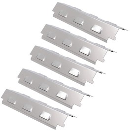 Shengyongh SS98531 (5-Pack) 14 5/8" Stainless Steel Heat Plates for Charbroil 463239915, 463235513, 463234513, 463234512, 463234511, 463230710, 4736232307, C-69G5, Kenmore D02M90220