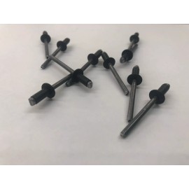 BRP BLACK 3/16" STEEL POP RIVET 293150102 10-PACK
