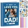Janlaugh Dad Fill In The Blank Love Book Father's Day