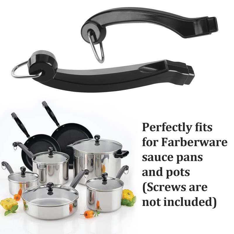 GEAIN P08-031 Saucepan Handle Short Replacement & P08-033 Fry Saucepan