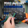 Preciva Crimping Tool Kit for Insulated Wire Connectors, AWG20-10 Ratcheting