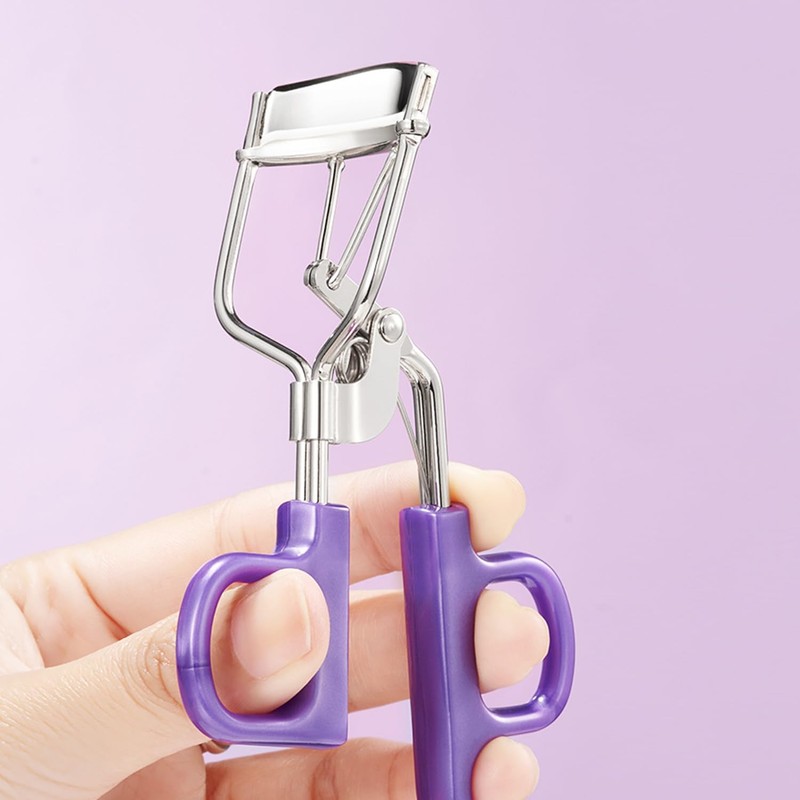 Eyelash Curler,eye lash curler,Lash Curler Includes Additional Replacement Pad,Pale-Purple