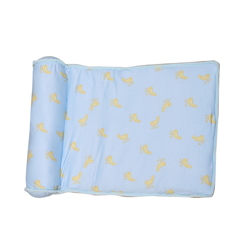Pet Cooling Mat with Pillow Washable Ice Silk Summer Pet