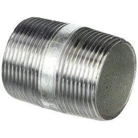 LDR Industries 301 114X2 Pipe Nipple, 1-1/4-Inch X 2-Inch, Black