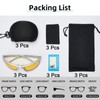 GARIOX Yellow Glasses 3 Pack – Folding Sunglasses Polarized UV400