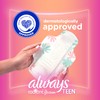 Always Radiant Teen Pads, Size 1, Regular, with Wings, Unscented,