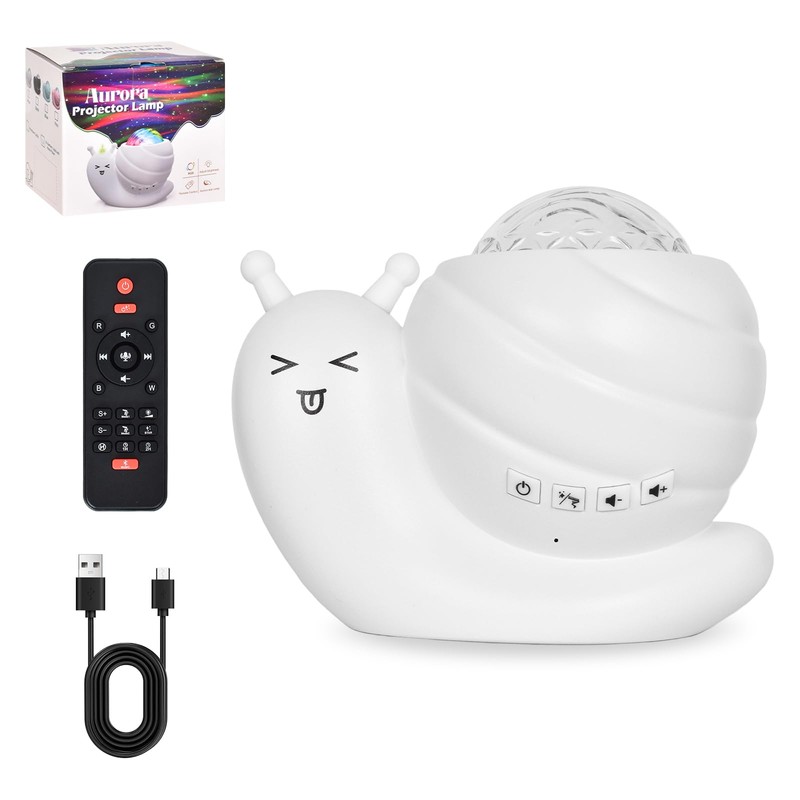 Colexy LED Starry Sky Projector, Northern Light Projector Snail Night