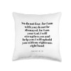Inspirational Prayer Pillow for Kneeling - Christian Verses Throw Pillow