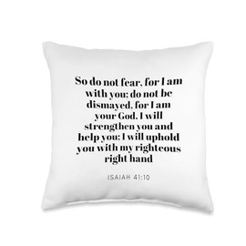 Inspirational Prayer Pillow for Kneeling - Christian Verses Throw Pillow
