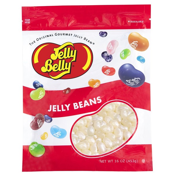 Jelly Belly Jewel Cream Soda Jelly Beans - 1 Pound (16 Ounces) Resealable Bag - Genuine, Official, Straight from the Source