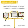 21000 Lumens Work Lights with Stand, 3 Adjustable Head LED