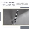 Hand Shower Bracket with Two Slot, Aomasi Bathroom Shower Head