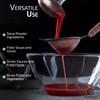 Küche Mania Stainless Steel Sieve Set - Strong, Sturdy Handles