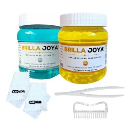Brilla Joya - Kit Limpiador De Joyería De Oro Y Plata 250 Ml