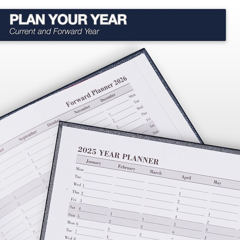 Morgan's Direct 2025 Early Edition A5 Diary Day Per Page