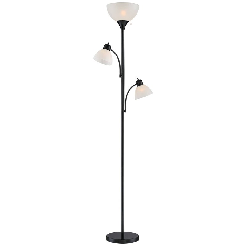 360 Lighting Bingham Modern Torchiere Standing Floor Lamp 71 1/2"