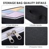 Boic 3 Packs 90L Under Bed Storage, Large Underbed Storage