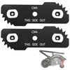 Haiouus 7-1/2" EB-007 Edge Hog Heavy-Duty Edger Replacement Blades, Compatible