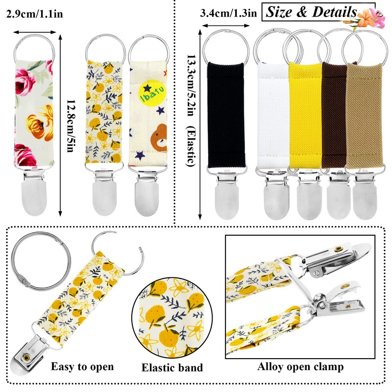 Travel Hat Clips, 8 Pieces Bag Handbag Backpack Luggage Elastic