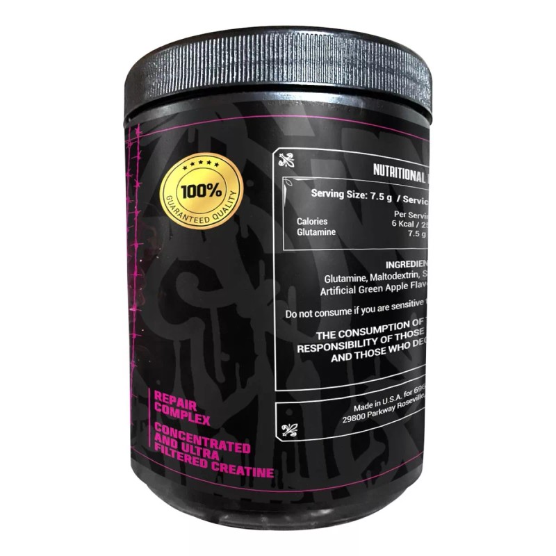 696 Supplements Glutamina Aminoácidos Hellion 696 500gr 66 Servicios