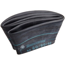 BRIDGESTONE SCSC9004 Motorcycle Tire Tube 80/90 x 3.00-10 Valve Shape: TR87 Rim Diameter: 10 inches for Motorcycle