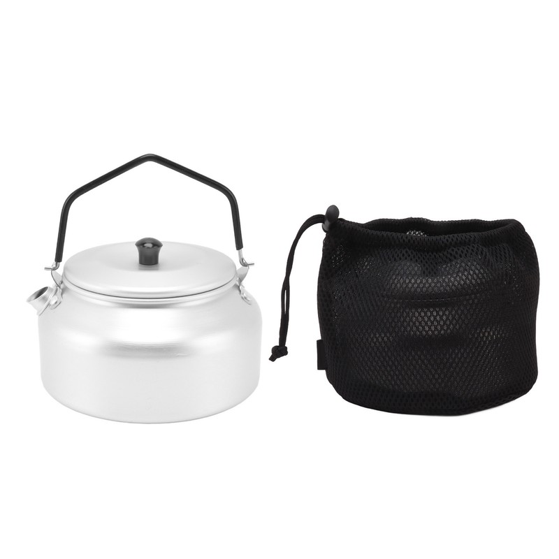 Camping Kettle Lightweight Aluminum Alloy Portable Camp Tea Pot Coffee