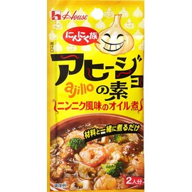 House Garlic Ahijo no Elements, 0.4 oz (10.8 g) x 4 Packs