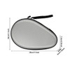 MiOYOOW Table Tennis Racket Case, Hard Shell Ping Pong Storage