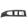 4 Pieces Door Window Switch Trim Carbon Fibre Style Replacement