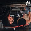 M-AUTO Foldable Z Creeper 2-in-1 Rolling Folding Car Creeper &