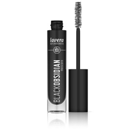 Black Obsidian Mascara 1 x 10 ml | Endless length, volume & definition, no clumping, black tea extract, vegan, natural cosmetics