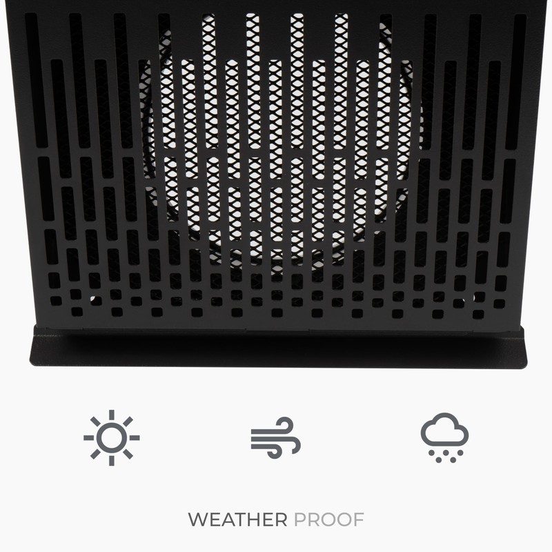 HVAC OV 6 Inch Dryer Exhaust Vent Cover with Rubber