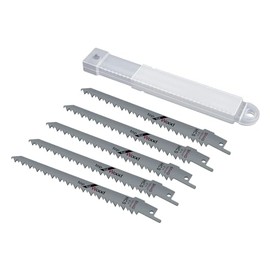 Qimu 6 Inch 6TPI Blades Garden Cordless Reciprocating Saw Blades for Wood Cutting Sabre Saw Blades Set for Wood & Metal