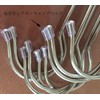 Maydahui S-shaped Hooks (Set of 6, Silver, Large, 11.8 inches