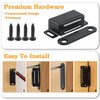 Alise Magnetic Cabinet Door Catch 4Pcs,Cabinet Door Magnets Catches Magnetic
