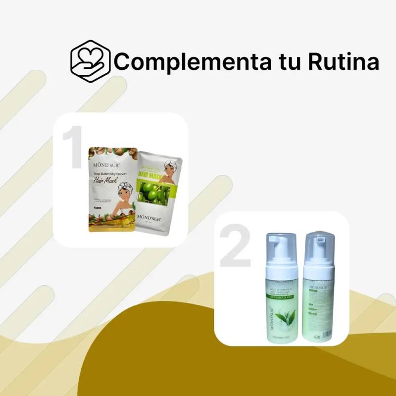 Mascarilla Hidratante Reparador Cuidado De Cabello Mond'sub