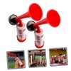 CAXUSD 2Pcs Handheld Cheer Air Horns Portable Trumpet Style for