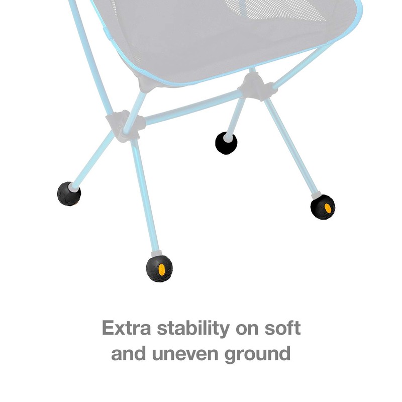 Helinox Chair Stabilizing Vibram Rubber Ball Feet (Set of 4),