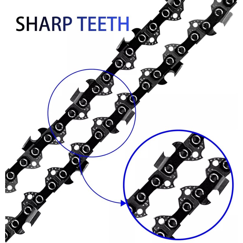 lasbargains 2PC 18 Inch Chainsaw Chain Replacement for EGO CS1800