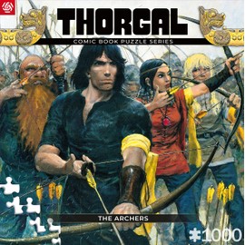 Good Loot Comic Book Puzzle Series Thorgal The Archers Puzzle Artwork for Adults and Teenagers Puzzle Game with 1000 Pieces - Inspired by Familiar Comic 68.3 x 48 cm