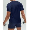 MIER Men's Workout T Shirts Dry Fit Short Sleeve Athletic