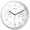 Technoline Quartz Wall Clock WT 653 with Temperature and Humidity