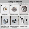 Herbst Pack of 10 Mailbox Lock 30 mm with 4