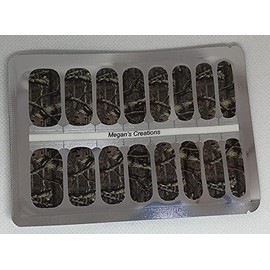 Camo Design #1 Nail Polish Wraps - Nail Polish Strips